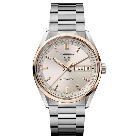 Unworn, TAG Heuer Carrera Day-Date, Ref# WDA2150.BA0043, box and papers.