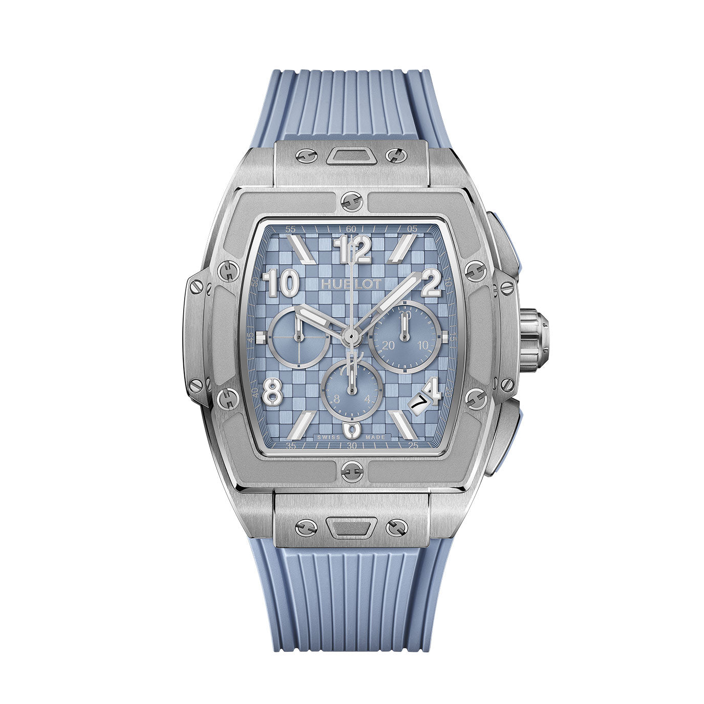 Unworn, Hublot Spirit of Big Bang Titanium Coal Blue, Ref# 642.NX.717B.RX, box and papers.