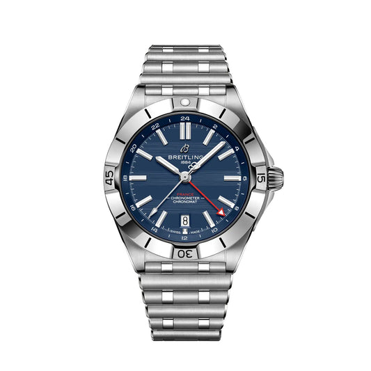 Unworn Breitling Superocean Automatic GMT 40 Six Nations France, A323989B1C1A1, box and papers