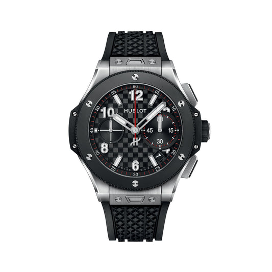 Unworn Hublot Big Bang 20th Anniversary Titanium Ceramic 43, 431.NM.1337.RX, box and papers