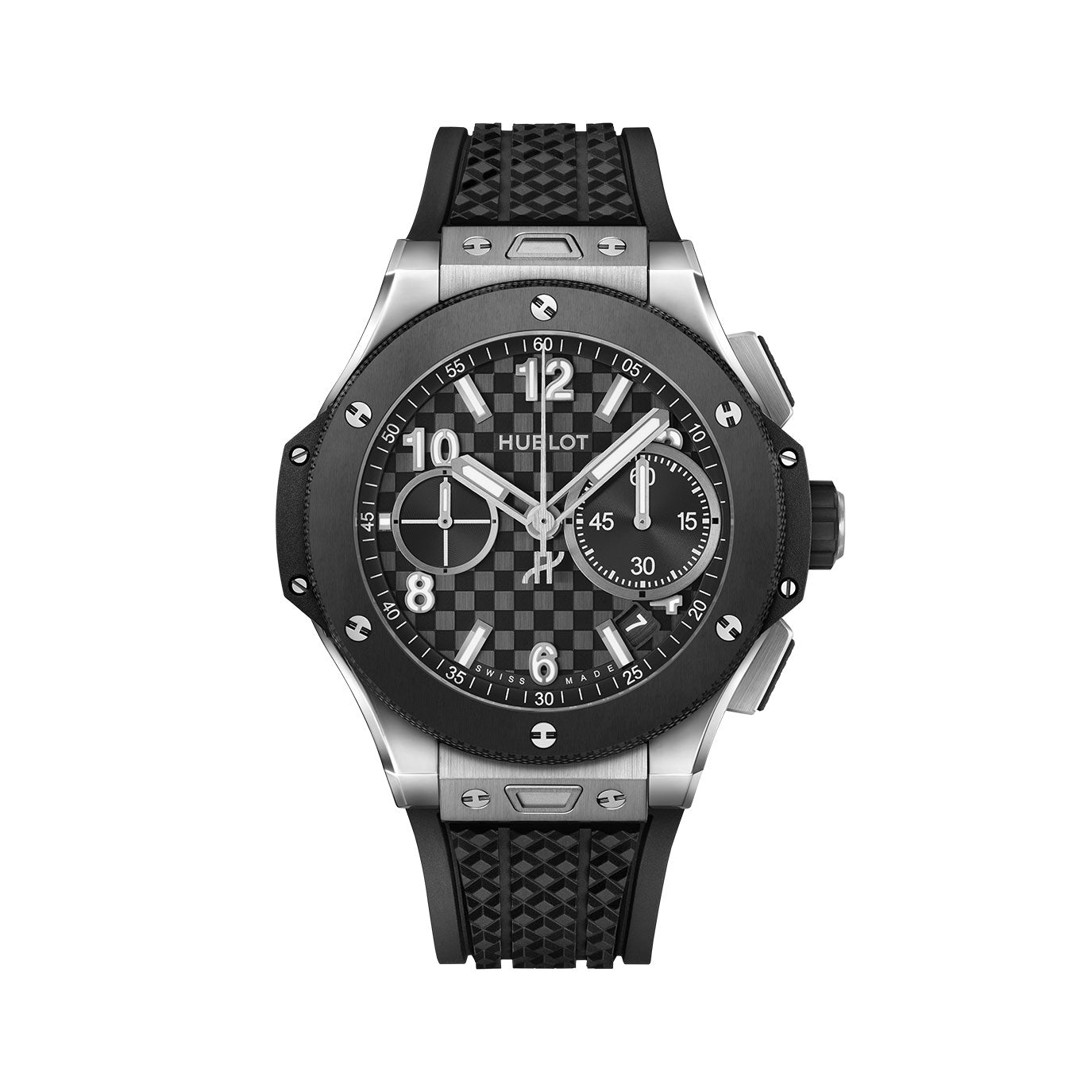 Unworn, Hublot Big Bang Original Unico Titanium Ceramic, Ref# 431.NM.1370.RX, box and papers.