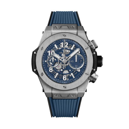 Hublot Big Bang Unico Titanium Blue Ref# 421.NX.5170.RX