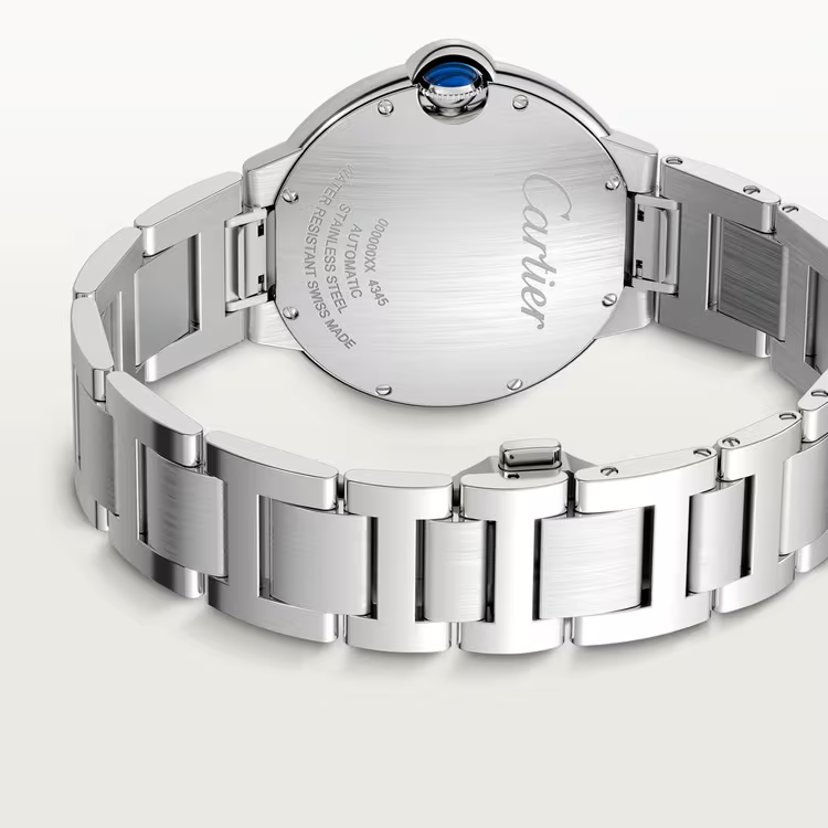 Unworn Cartier Ballon Bleu de Cartier, Stainless Steel, 40mm, Ref# WSBB0061, mai view, Back