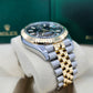 Pre-owned Rolex Sky-Dweller, 42mm, Oystersteel and 18k Yellow Gold, Black, Jubilee, Ref# 336933-0004