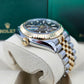 Pre-owned Rolex Sky-Dweller, 42mm, Oystersteel and 18k Yellow Gold, Black, Jubilee, Ref# 336933-0004