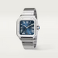 Unworn Cartier Santos de Cartier, Stainless Steel, 39.8mm, Ref# WSSA0030, Main view