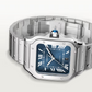 Unworn Cartier Santos de Cartier, Stainless Steel, 39.8mm, Ref# WSSA0030, Main view. Front