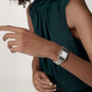 Unworn Cartier Panthère de Cartier, Stainless Steel, Diamonds, 29mm x 37mm, Ref# W4PN0018, Watch on hand