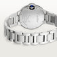 Unworn Cartier Ballon Bleu de Cartier, Stainless Steel and Diamonds, 33mm, Ref# W4BB0028, Mai view back