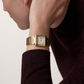 Unworn Cartier Tank Francaise, 18k Yellow Gold, 32mm x 27mm, Ref# WGTA0113, Watch on hand