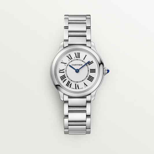 Unworn Cartier Ronde Must de Cartier, Stainless Steel, 29mm, Ref# WSRN0033