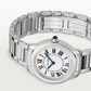Unworn Cartier Ronde Must de Cartier, Stainless Steel, 29mm, Ref# WSRN0033, Main view, Front