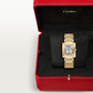 Unworn Cartier Tank Francaise, 18k Yellow Gold, 32mm x 27mm, Ref# WGTA0113, Watch in box
