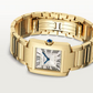 Unworn Cartier Tank Francaise, 18k Yellow Gold, 32mm x 27mm, Ref# WGTA0113, Main view Front