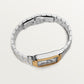 Unworn Cartier Santos de Cartier, Stainless Steel and 18k Yellow Gold, 39.8mm, Ref# W2SA0009, Main view left