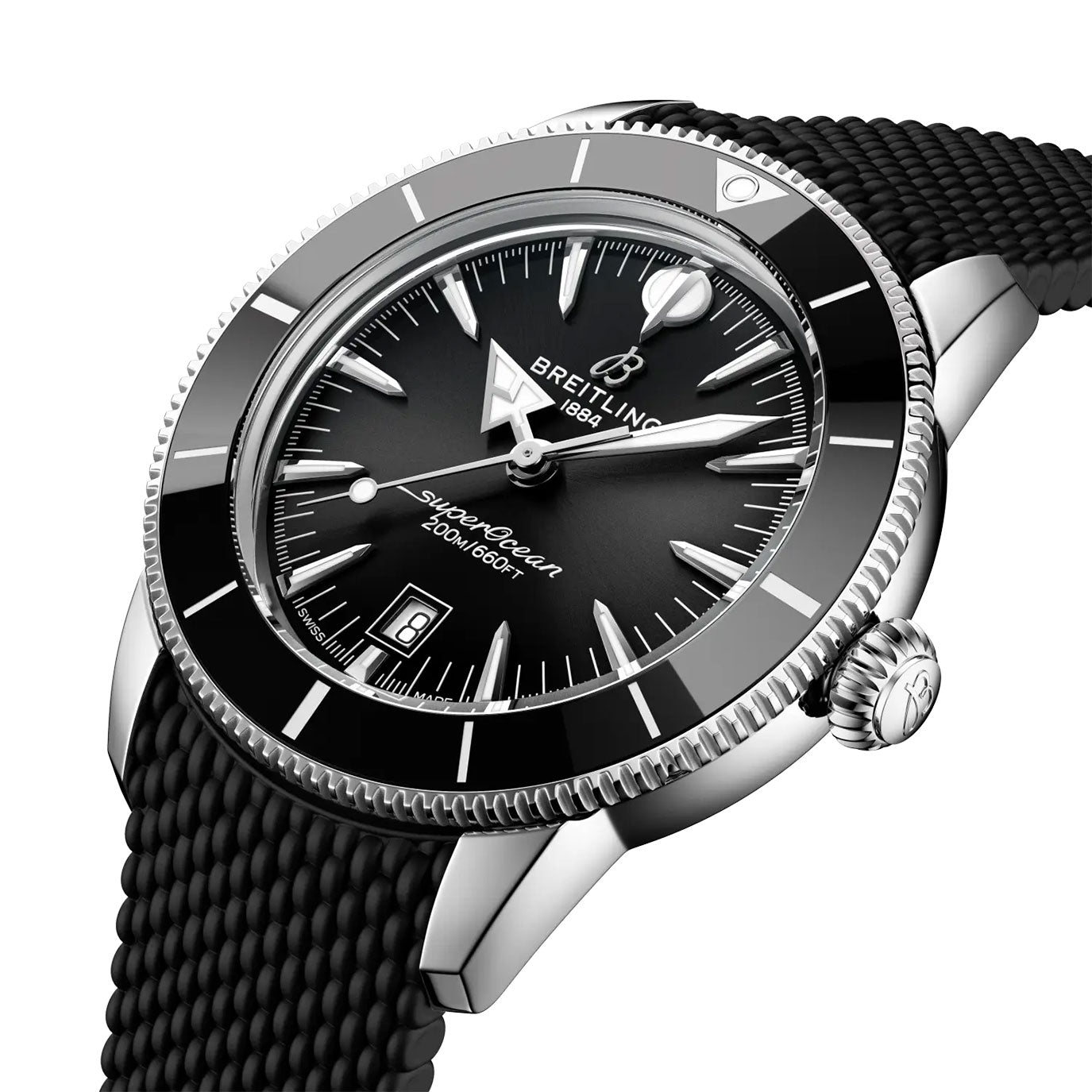 Unworn, Breitling Superocean Heritage B31 Automatic 44, Ref#AB3112241B1S1, box and papers