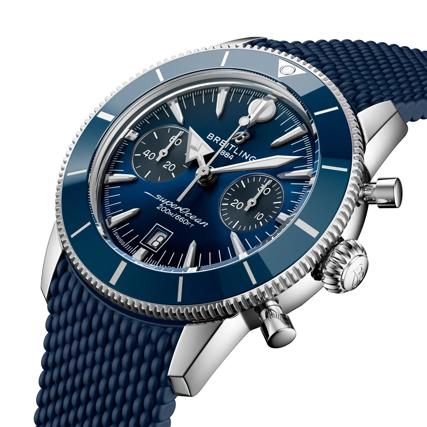 Unworn, Breitling Superocean Heritage B01 Chronograph 42, Ref#AB0156161C1S1, box and papers