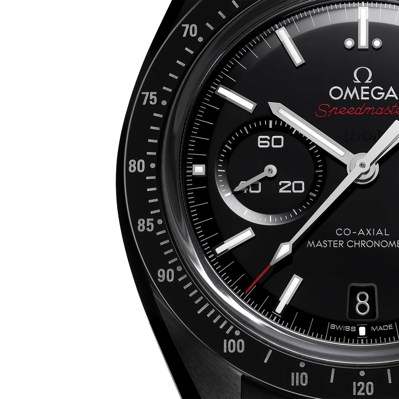 Unworn, Omega Speedmaster Dark Side of the Moon, Ref# 310.92.44.51.01.004, box and papers.