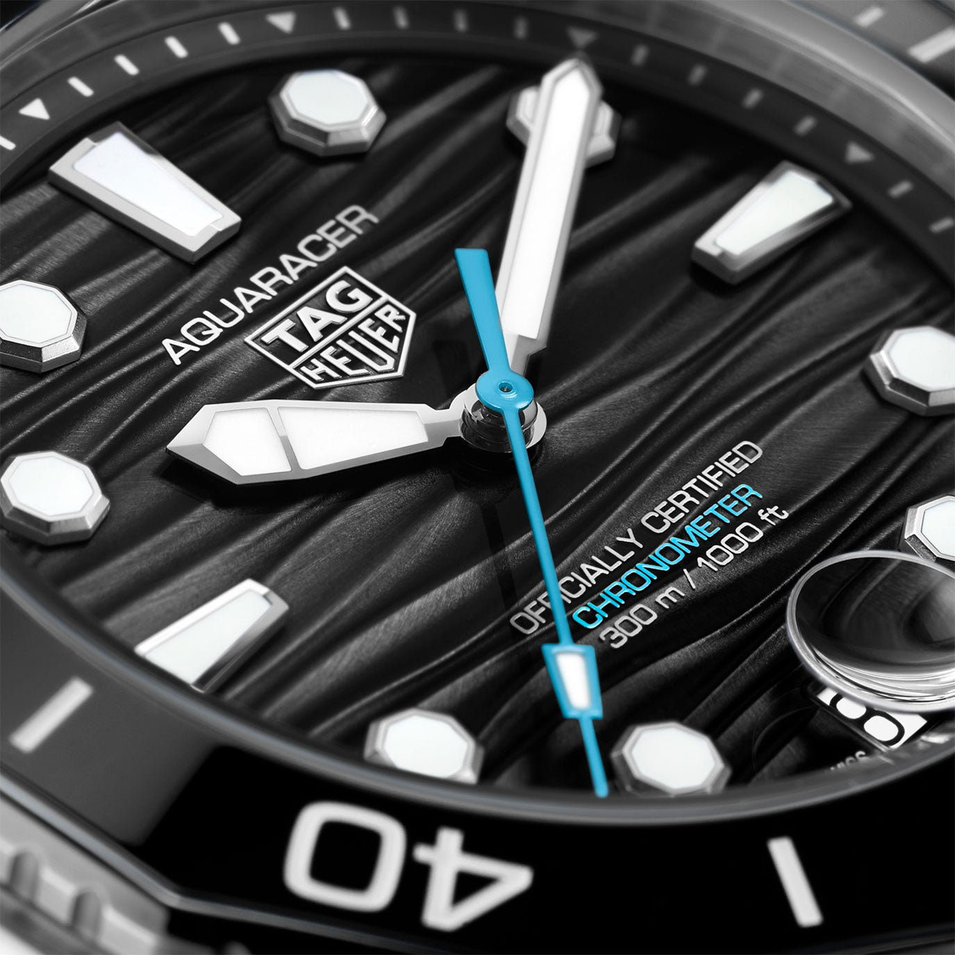Unworn TAG Heuer Aquaracer Professional 300 Date, 42mm, Ref# WBP5110.FT6257, box & papers