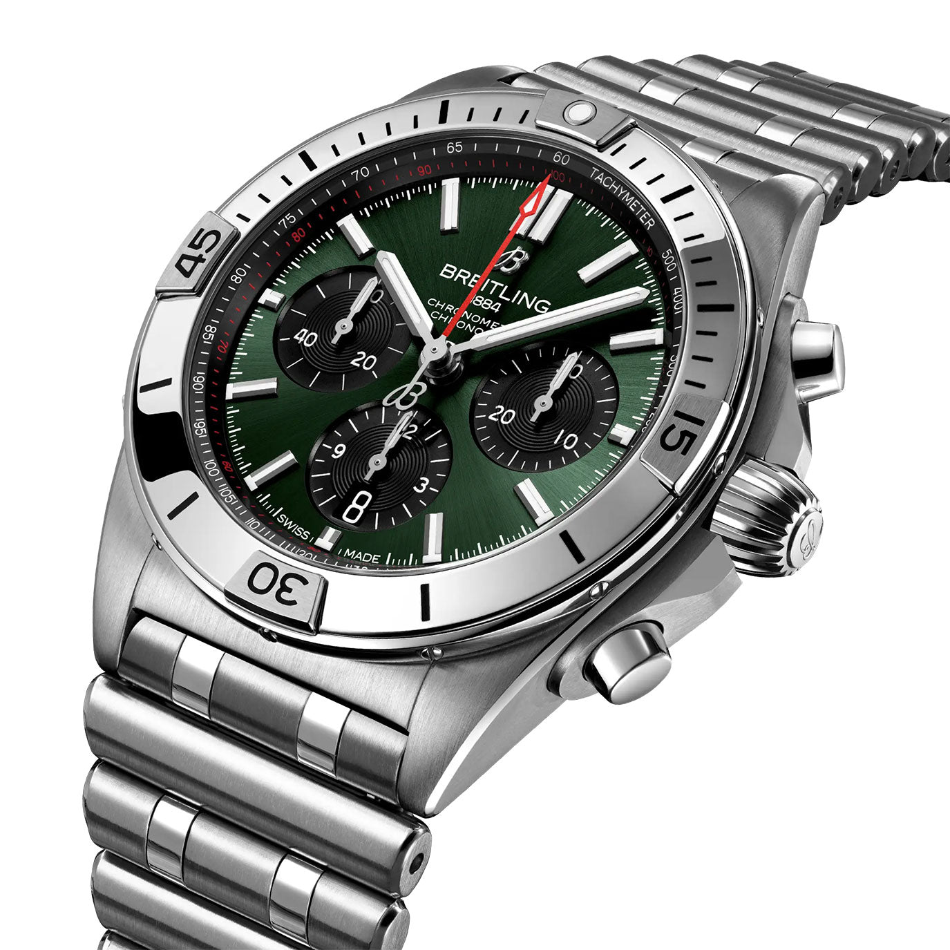Unworn, Breitling Chronomat B01 42, Ref# AB0134101L2A1, box and papers