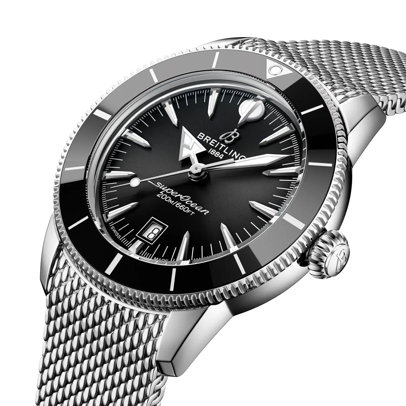 Unworn, Breitling Superocean Heritage B31 Automatic 44, Ref#AB3112241B1A1, box and papers
