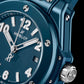 Unworn Hublot Big Bang Petrol Blue Ceramic, Ref# 485.ES.5171.RX, box and papers.