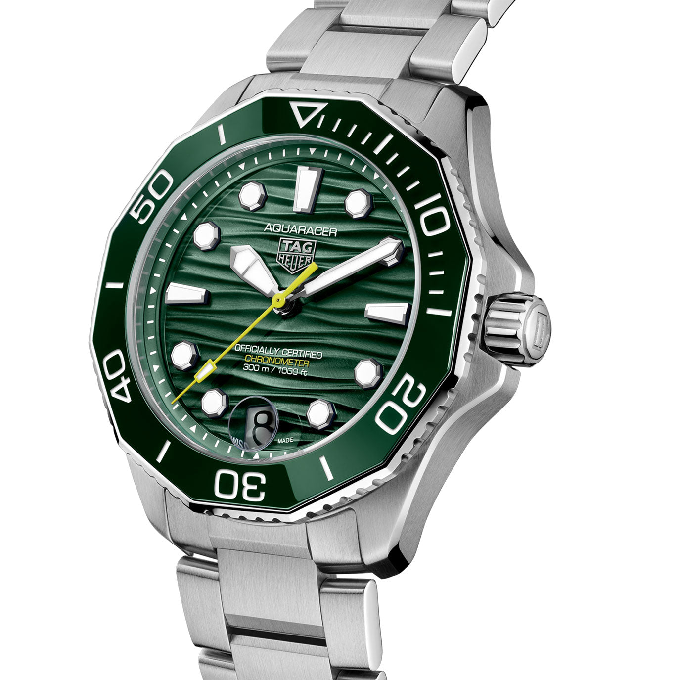 Unworn TAG Heuer Aquaracer Professional 300 Date, 41mm, Ref# WBP5116.BA0013, box & papers