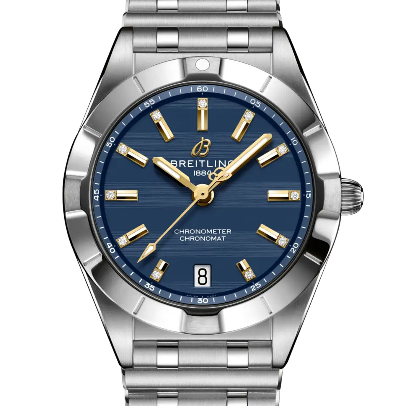 Unworn Breitling Chronomat 32 Six Nations France, A773109A1C1A1, box and papers