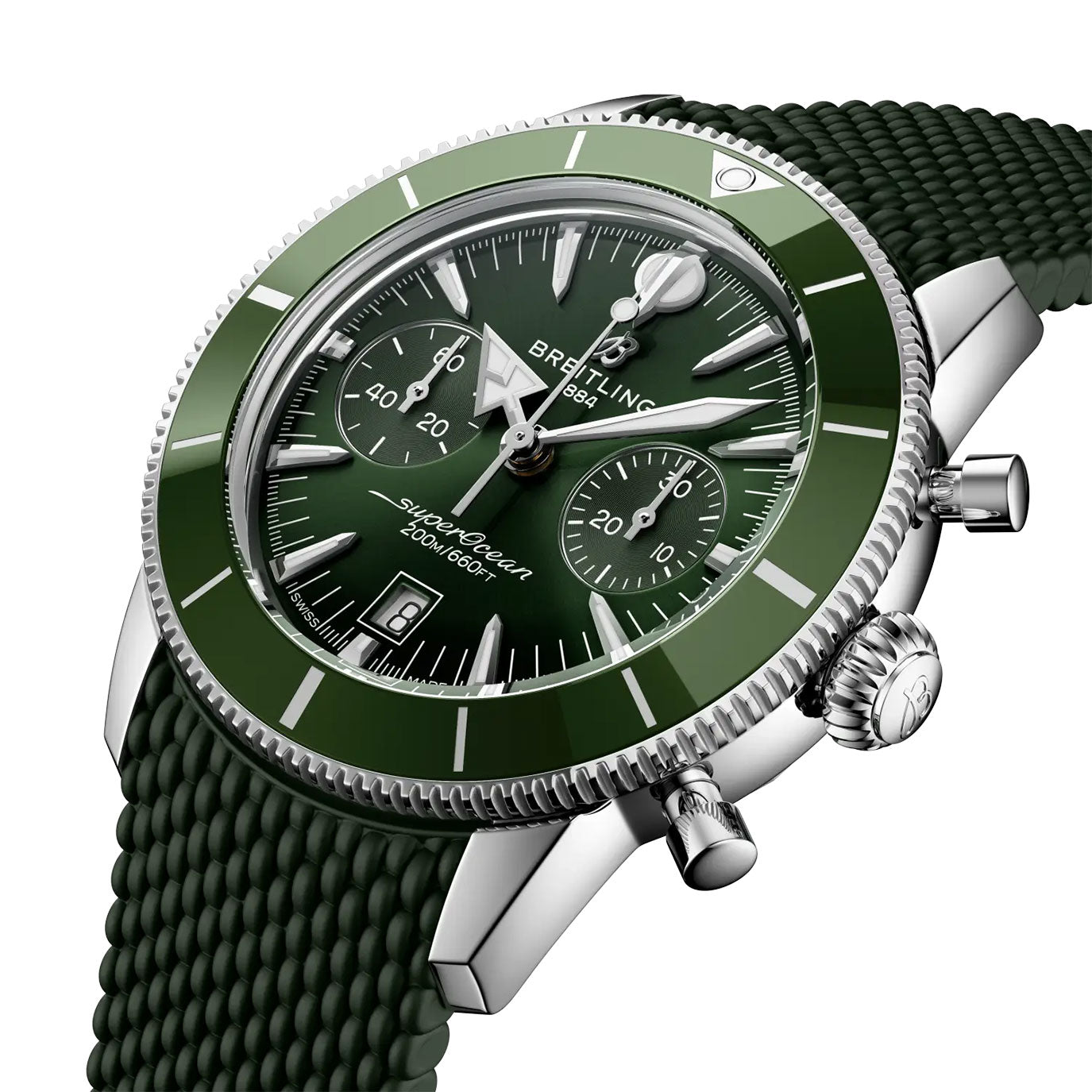 Unworn, Breitling Superocean Heritage B01 Chronograph 42, Ref#AB0156361L1S1, box and papers