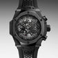 Unworn, Hublot Big Bang Unico SR_A by Samuel Ross All Black, Ref# 441.CX.1140.RX.SRA26, box and papers.