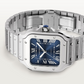 Unworn Cartier Santos de Cartier, Stainless Steel, 35.1mm, Ref# WSSA0063, Main view, Front