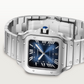 Unworn Cartier Santos de Cartier, Stainless Steel, 39.8mm, Ref# WSSA0071, Main view, Front