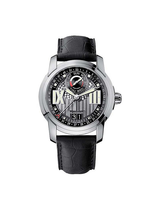 Unworn Blancpain L-Evolution Semainier Grande Date, Stainless Steel, 43.5mm, Ref# 8837‑1134‑53B