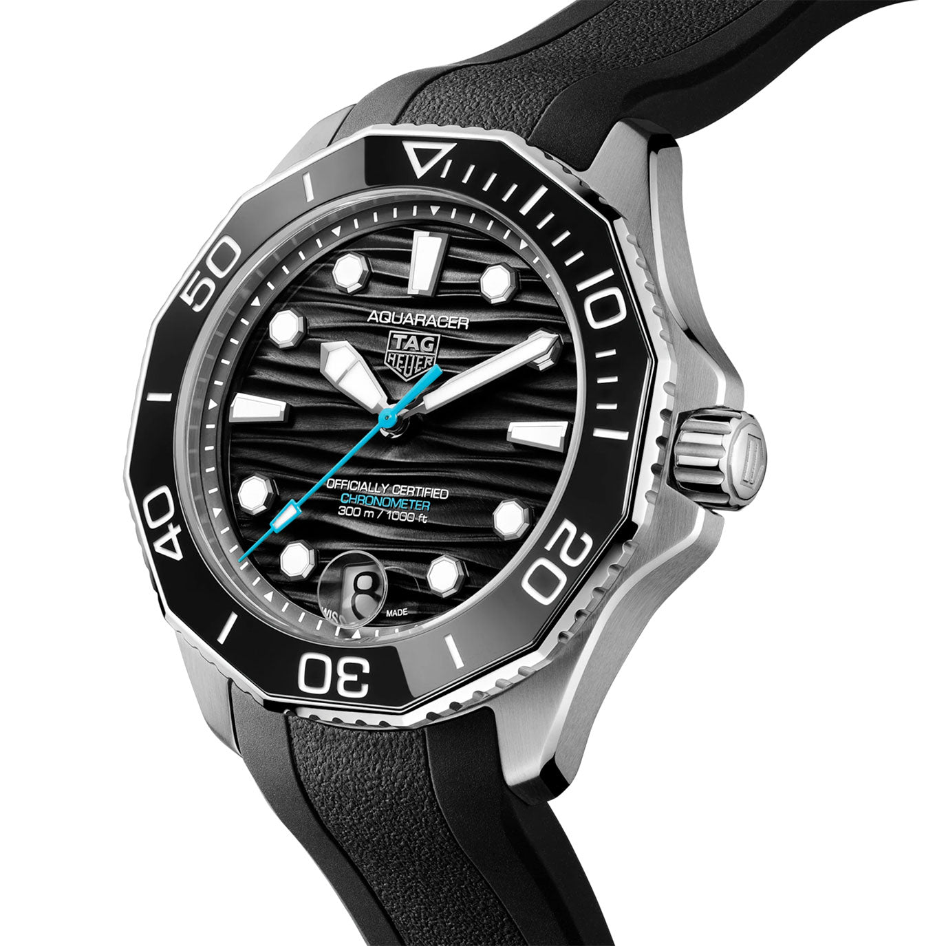Unworn TAG Heuer Aquaracer Professional 300 Date, 42mm, Ref# WBP5110.FT6257, box & papers