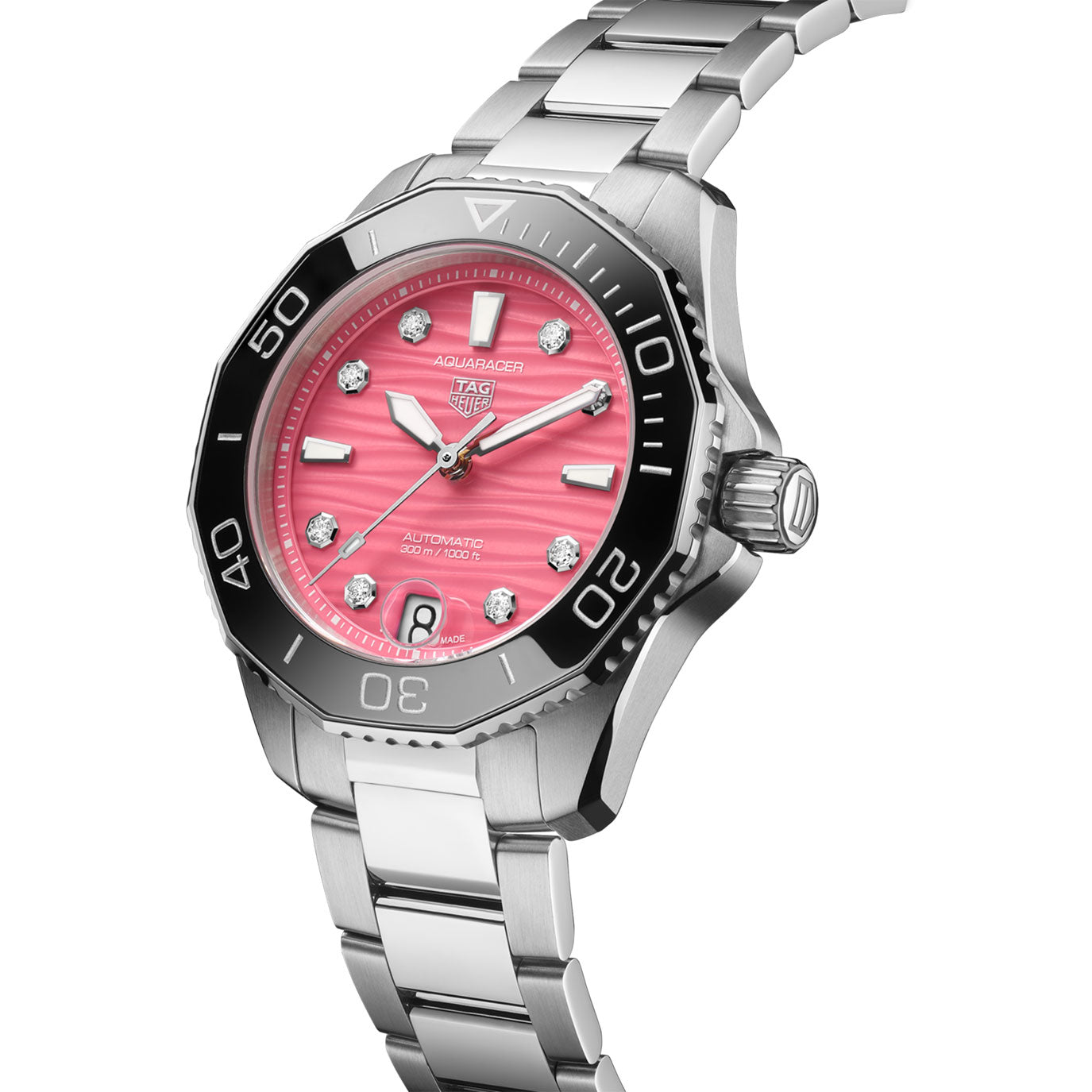 Unworn TAG Heuer Aquaracer Professional 300 Date, 36mm, Ref# WBP231J.BA0618, box & papers