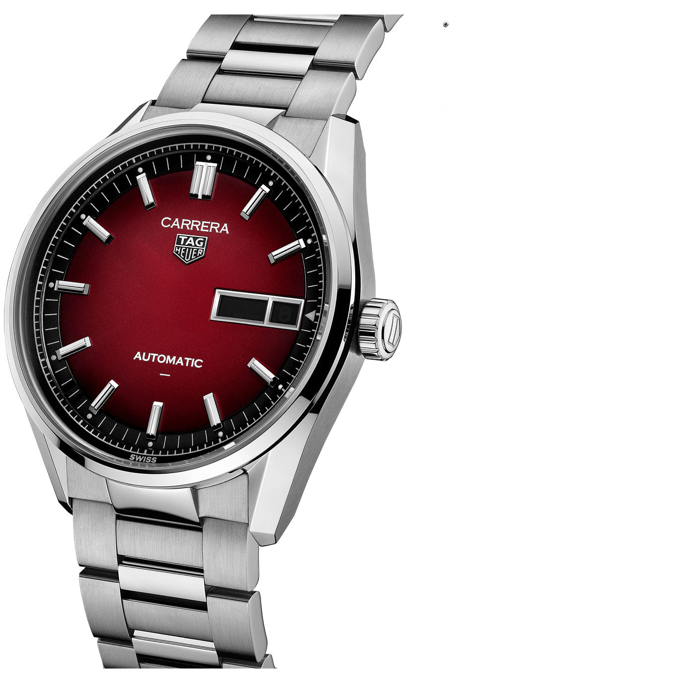 Unworn TAG Heuer Carrera Day-Date, 41mm, Ref# WDA2113.BA0043, box & papers