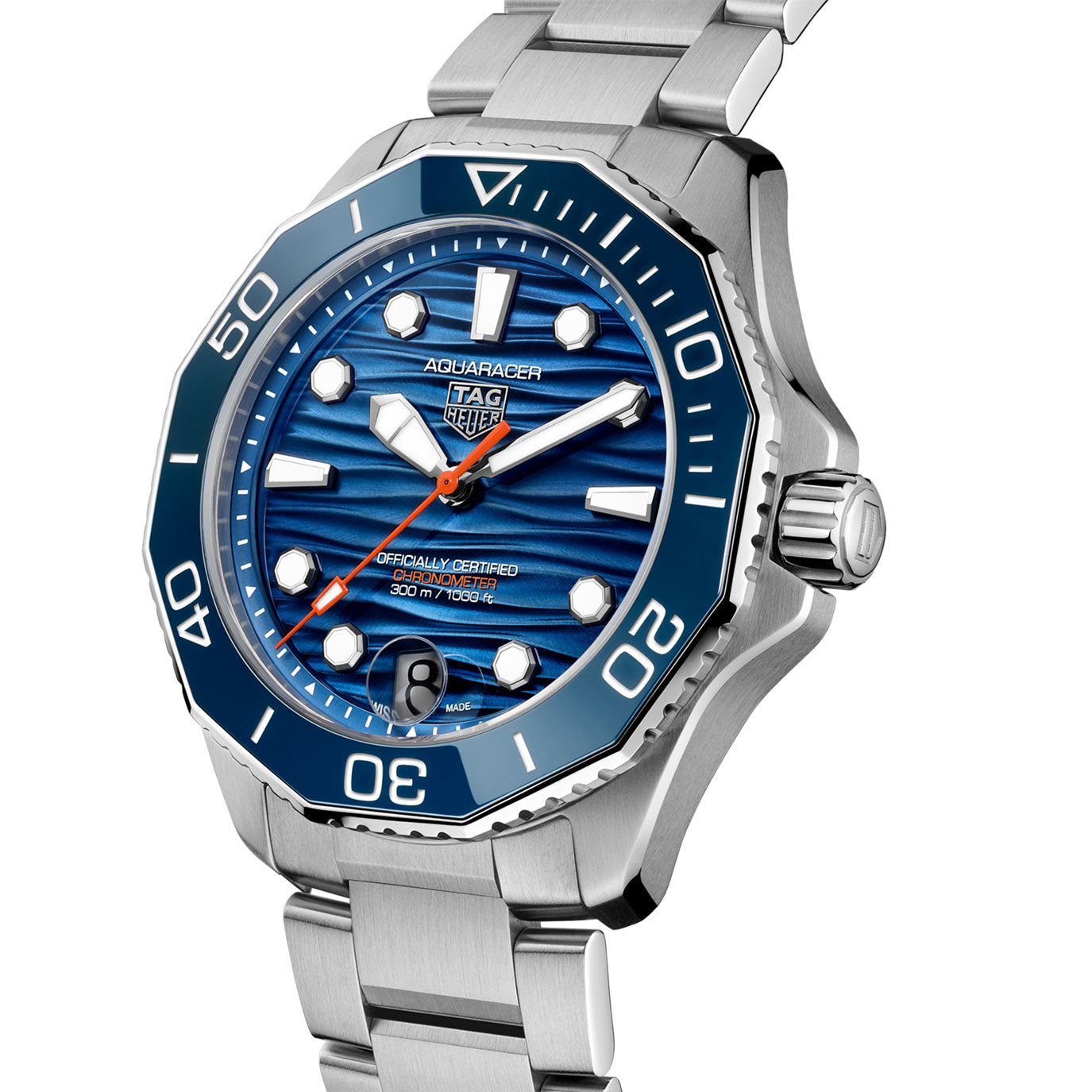 Unworn TAG Heuer Aquaracer Professional 300 Date, 42mm, Ref# WBP5111.BA0013, box & papers