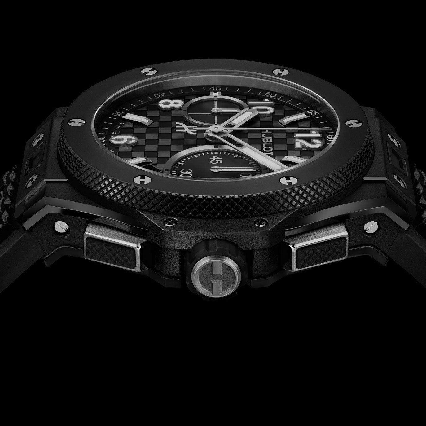 Unworn, Hublot Big Bang Original Unico Black Magic, Ref# 431.CI.1370.RX, box and papers.