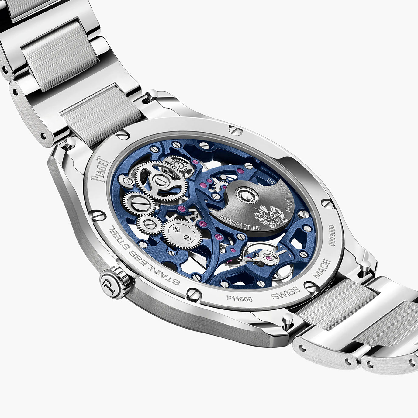 Unworn, Piaget Polo Skeleton, Ref#G0A45004, box and papers