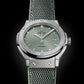 Unworn, Hublot Classic Fusion Titanium Sage Green, Ref# 542.NX.891G.NR, box and papers.