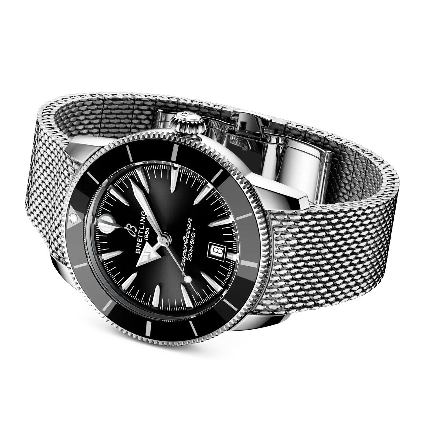 Unworn, Breitling Superocean Heritage B31 Automatic 44, Ref#AB3112241B1A1, box and papers