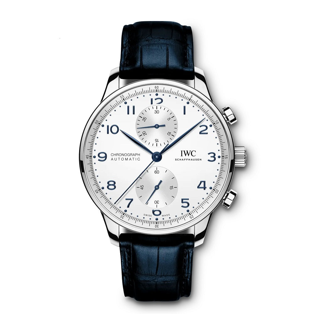 IWC Portugieser Chronograph, Stainless steel, 41 mm, Ref# IW371605