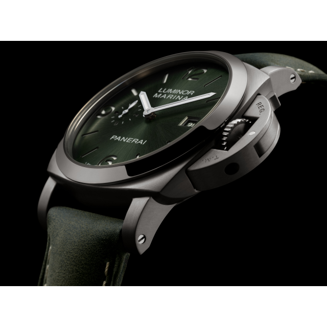 Unworn, Panerai Luminor Marina Titanio, 44mm, Titanium, Ref# PAM03325, Right
