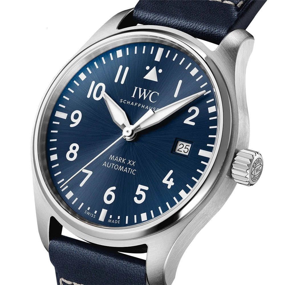 IWC Pilot’s Watch Mark XX, Stainless Steel, 40mm, Ref# Iw328203, Dial