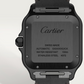Unworn Cartier Santos de Cartier, Stainless Steel, 39.8mm, Ref# WSSA0039, back