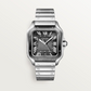 Unworn Cartier Santos de Cartier, Stainless Steel, 39.8mm, Ref# WSSA0037