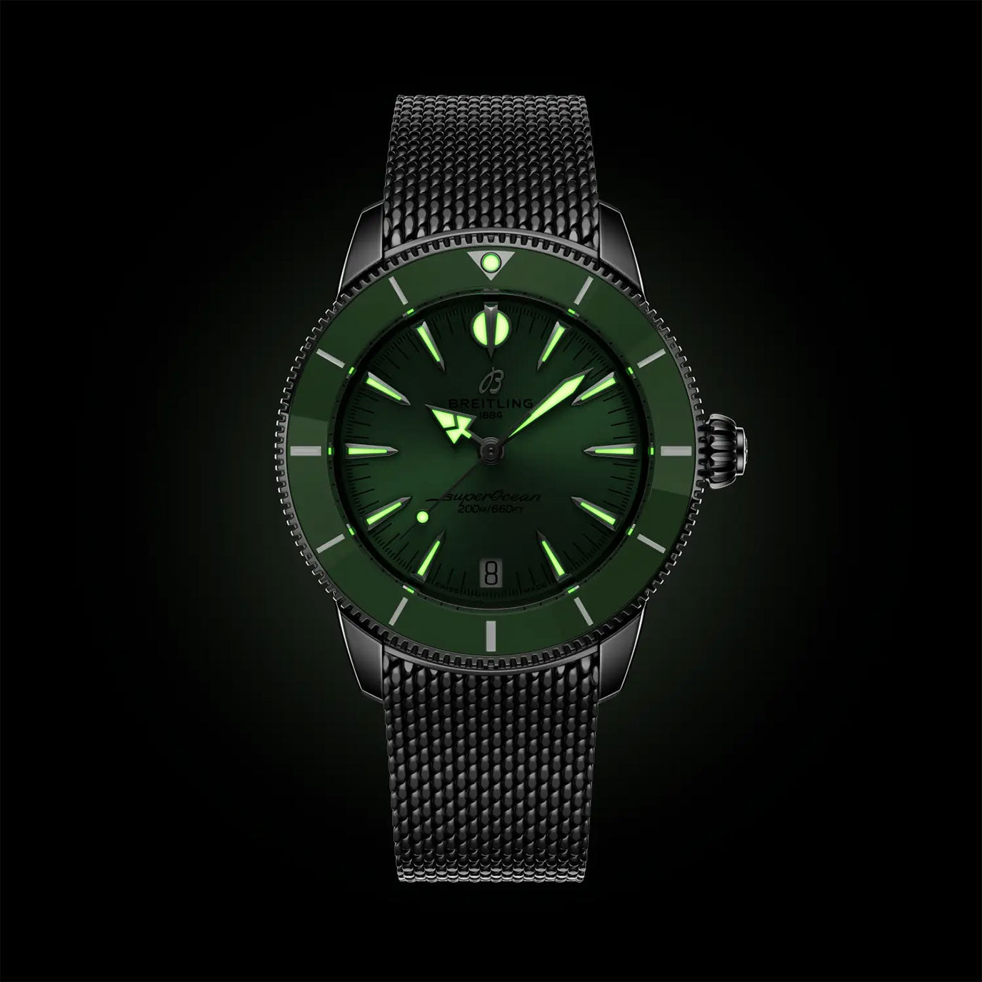 Breitling Superocean Heritage Automatic 36, Ref#A10390361L1A1, Luminous