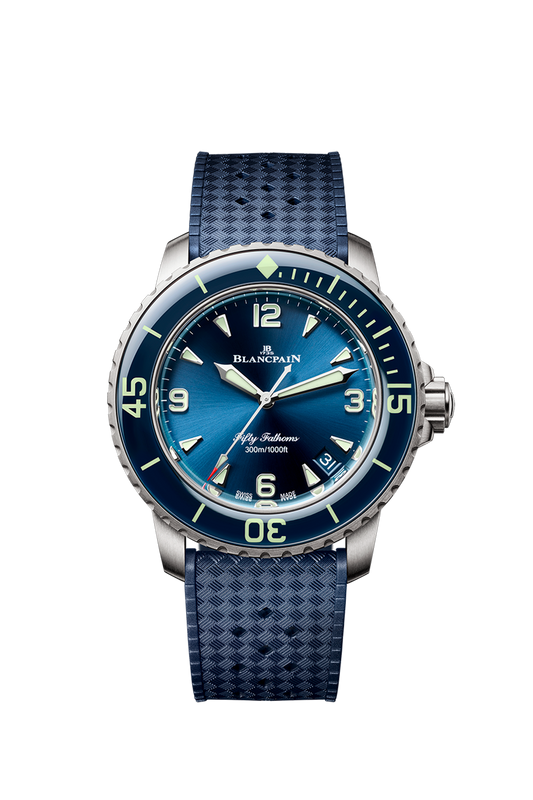 Unworn Blancpain Fifty Fathoms Automatique, Titanium, 42.3mm, Ref# 5010-12B40-O64A