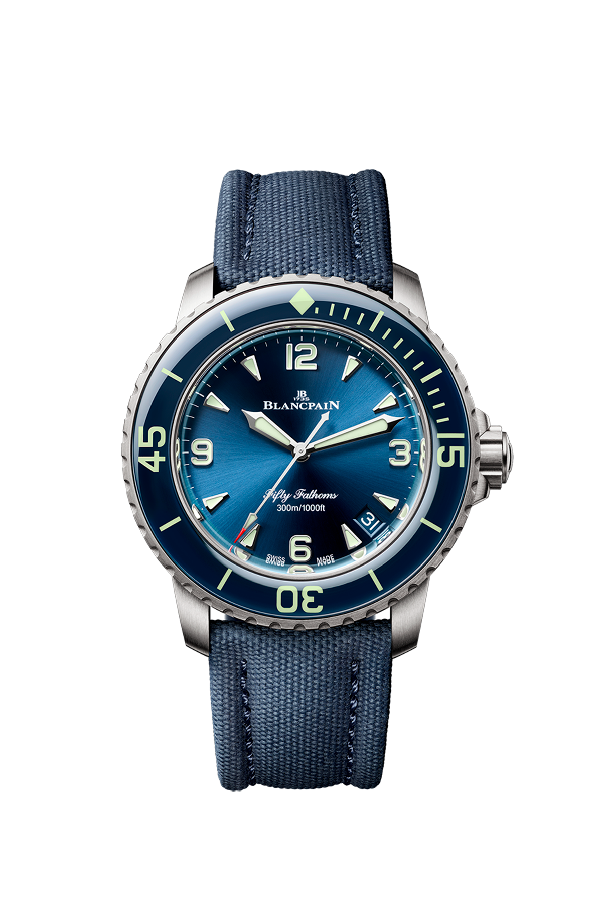Unworn Blancpain Fifty Fathoms Automatique, Titanium, 42.3mm, Ref# 5010-12B40-O52A