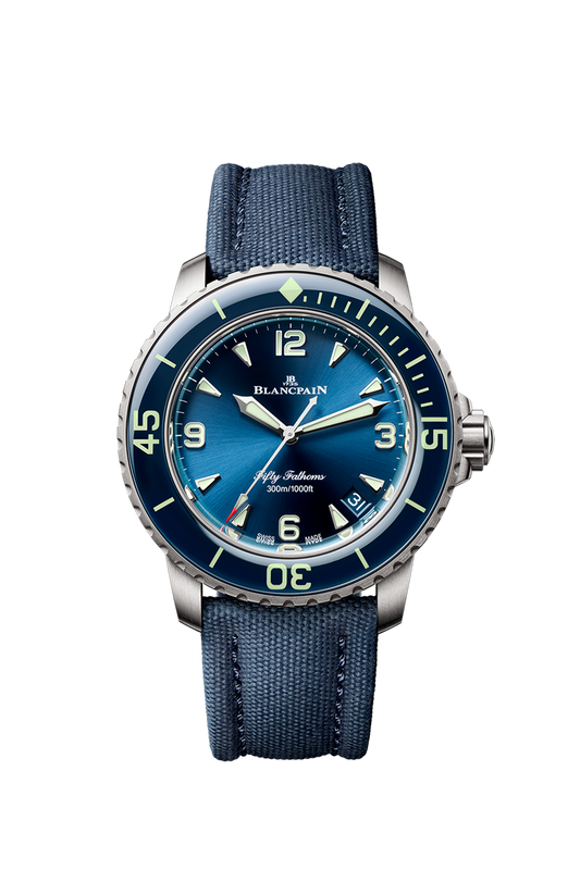 Unworn Blancpain Fifty Fathoms Automatique, Titanium, 42.3mm, Ref# 5010-12B40-O52A